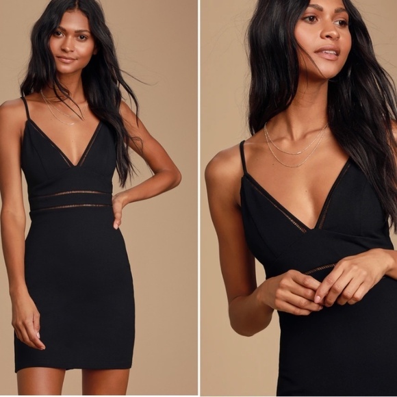 LULUS Date Night Sexy Wedding Cocktail Party Resort Vacation Mini Dress - Picture 1 of 4